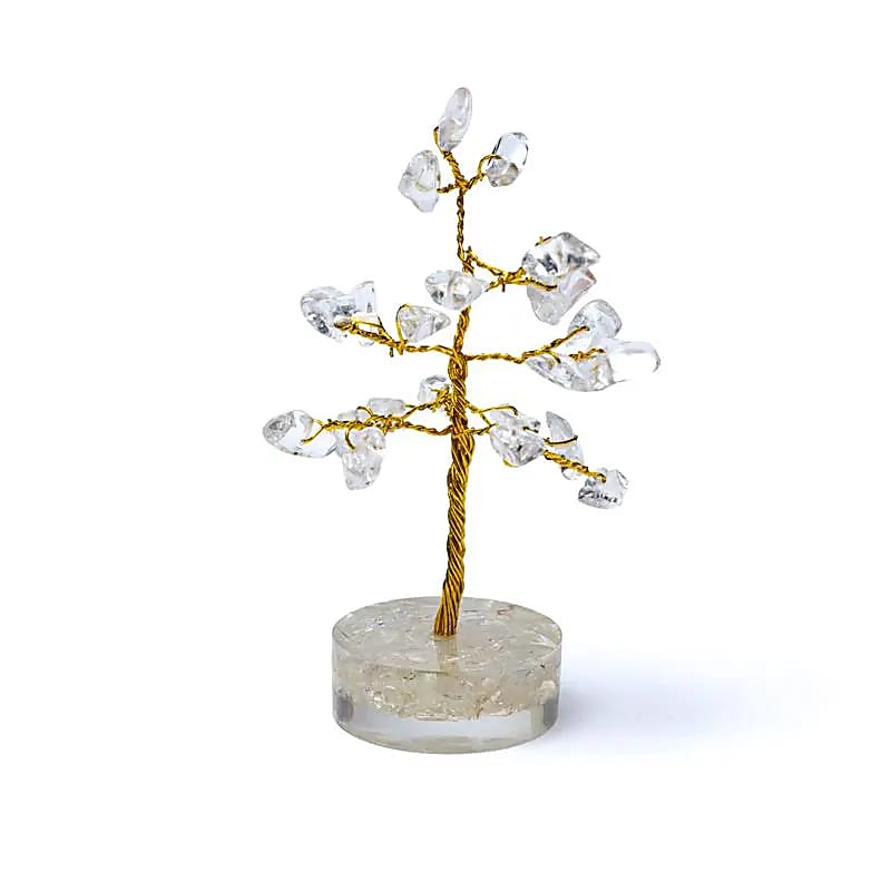 Rock Crystal Gemstone Tree
